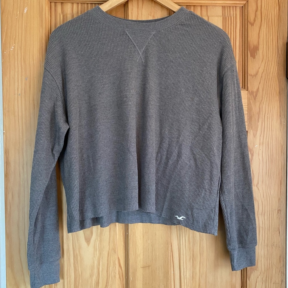 Hollister Long Sleeve Crop Top